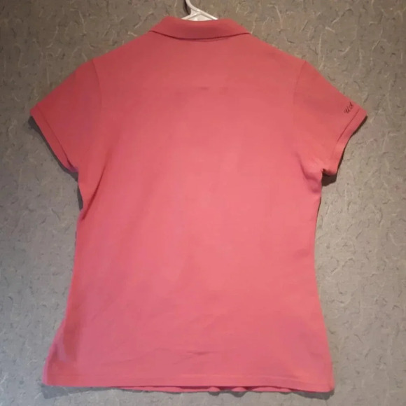Pink US Polo Assn Golf Shirt Size Large - Picture 6 of 8